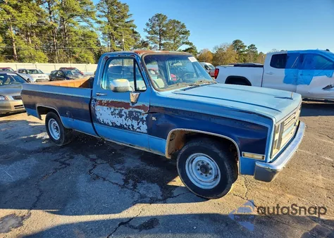 1986 Chevrolet C20 из США, поврежденный, VIN 2GCFC24HXG1164691